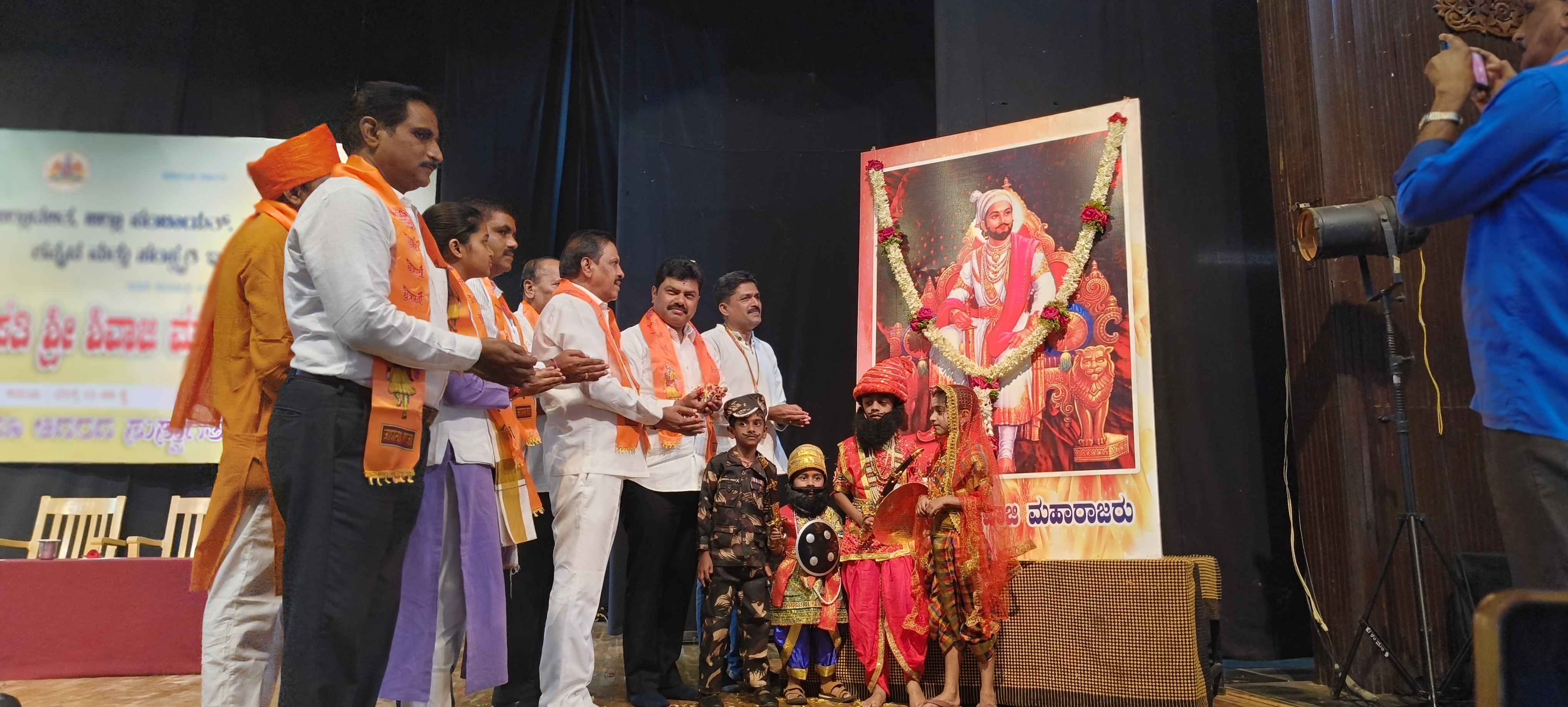 ಶಿವಾಜಿ ಮಹಾರಾಜರು ಸನಾತನ ಧರ್ಮ ಉಳುವಿಗಾಗಿ ಹುಟ್ಟಿದ  ಅವತಾರ ಪುರುಷ ಹಾರಿಕ ಮಂಜುನಾಥ್ 