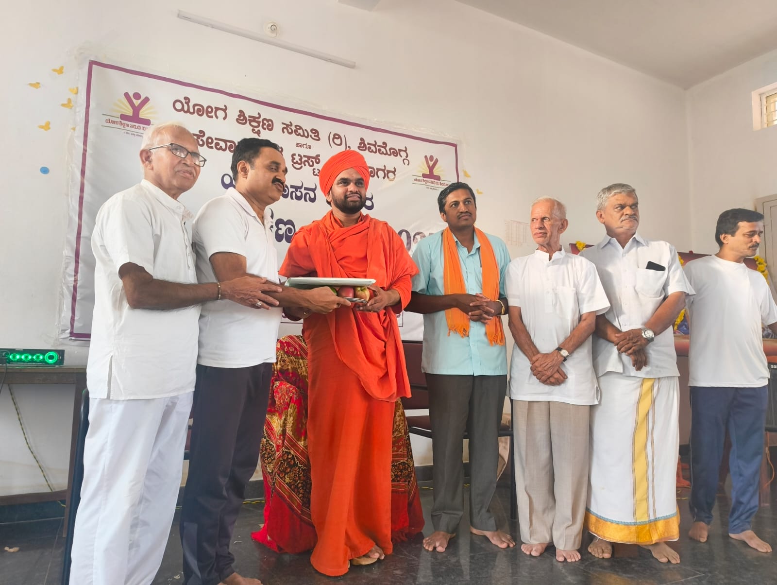ಯೋಗದಿಂದ ರೋಗ ಮುಕ್ತವಾಗುತ್ತದೆ.  ಅಭಿನವ ಚನ್ನಬಸವ ಸ್ವಾಮೀಜಿಗಳು ಮೂಲೆಗದ್ದೆ